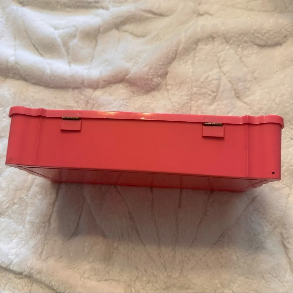 Schwarz Bros. Vintage 1950s Plastic HOT PINK Tissue Box